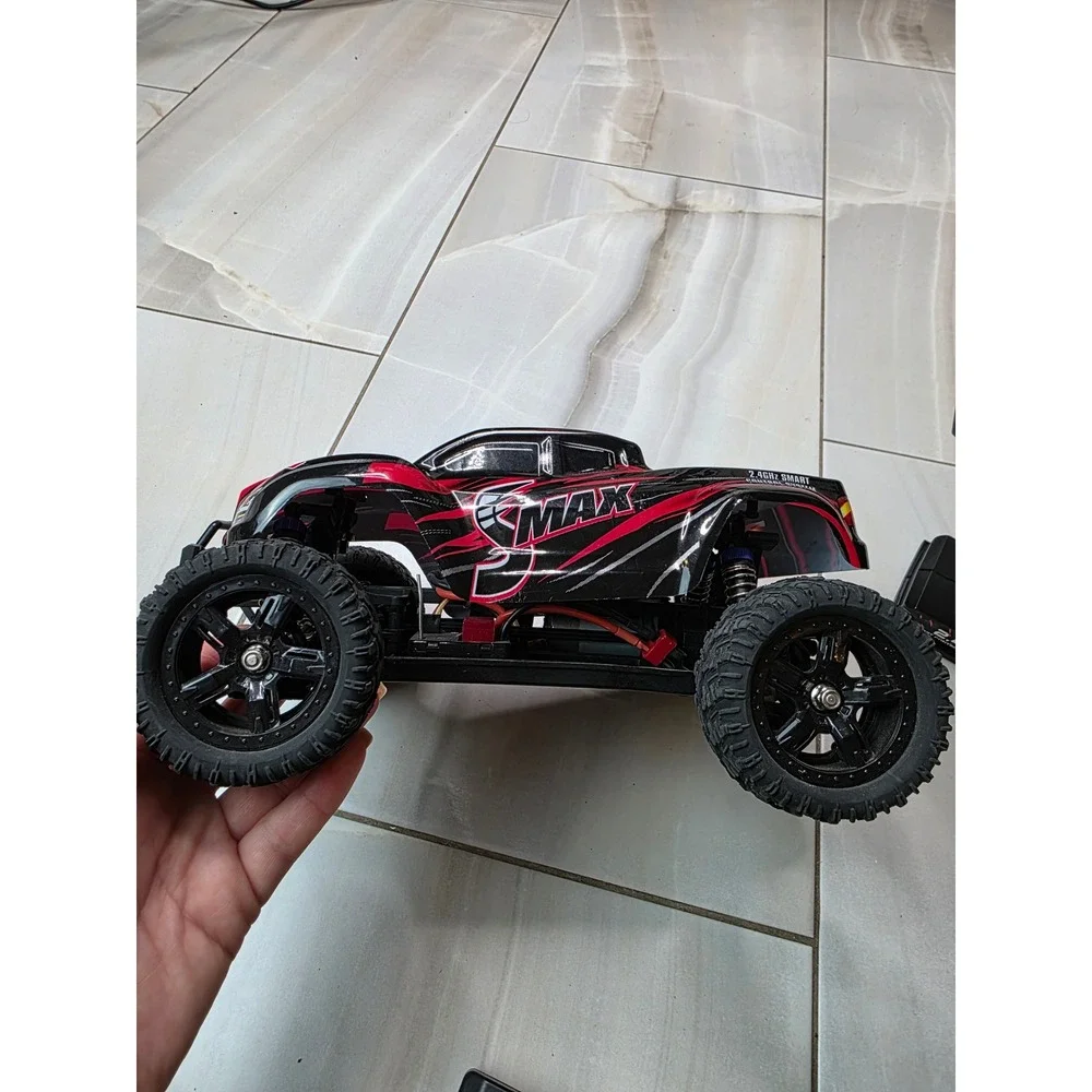 Remo Hobby‎ SMAX 1/16 4WD RC Monster Truck Red Black 2.4GHz with B3 Charger K1